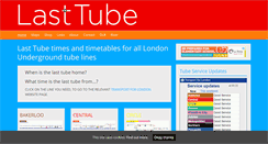 Desktop Screenshot of lasttube.co.uk